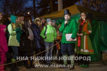 Акция, приуроченная к празднованию Дня святого Патрика в Нижнем Новгороде