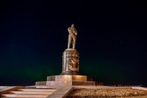 Небо над Нижним Новгородом озарило северное сияние (фото Ильи Лебедева)