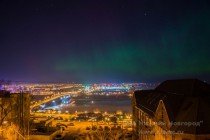 Небо над Нижним Новгородом озарило северное сияние (фото Павла Чернова)