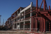 Строительная площадка нового терминала международного аэропорта Нижний Новгород