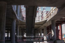 Строительная площадка нового терминала международного аэропорта Нижний Новгород