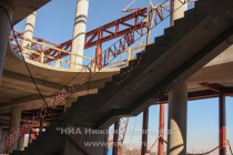 Строительная площадка нового терминала международного аэропорта Нижний Новгород