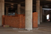 Строительная площадка нового терминала международного аэропорта Нижний Новгород