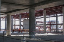Строительная площадка нового терминала международного аэропорта Нижний Новгород