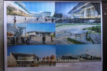 Строительная площадка нового терминала международного аэропорта Нижний Новгород