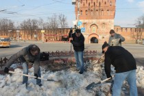 Первый в этом году общегородской субботник прошел в Нижнем Новгороде