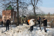 Первый в этом году общегородской субботник прошел в Нижнем Новгороде