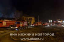 Пожар в Ленинском районе Нижнего Новгороде