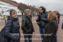 Акция памяти Бориса Немцова прошла в Нижнем Новгороде