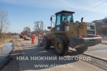 Глава администрации Нижнего Новгорода Олег Кондрашов в ходе объезда проверил выполнение работ по ямочному ремонту дорог