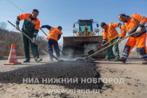 Глава администрации Нижнего Новгорода Олег Кондрашов в ходе объезда проверил выполнение работ по ямочному ремонту дорог