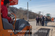Глава администрации Нижнего Новгорода Олег Кондрашов в ходе объезда проверил выполнение работ по ямочному ремонту дорог
