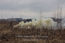 Место, где по легенде учений, произошло крушение самолета