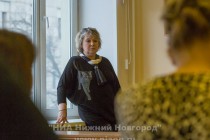 Текст Тотального диктанта читала нижегородцам и Екатерина Пешкова, правнучка Максима Горького