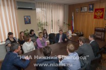 И.о. главы Канавинского района Нижнего Новгорода Виталий Ковалев представлен коллективу администрации