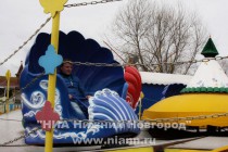 Проверка безопасности эксплуатации детских аттракционов в зоопарке Лимпопо сотрудниками инспекции Гостехнадзора Нижегородской области