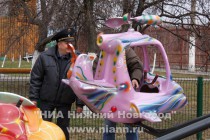 Проверка безопасности эксплуатации детских аттракционов в зоопарке Лимпопо сотрудниками инспекции Гостехнадзора Нижегородской области