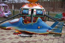 Проверка безопасности эксплуатации детских аттракционов в зоопарке Лимпопо сотрудниками инспекции Гостехнадзора Нижегородской области