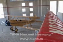 В павильоне-ангаре мемориального музея В. П. Чкалова (Чкаловск)