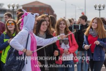 Флешмоб Самое массовое селфи прошел в Нижнем Новгороде