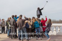 Флешмоб Самое массовое селфи прошел в Нижнем Новгороде