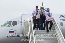 Хоккеисты Чайки прилетели в Нижний Новгород с Кубком Харламова