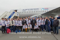 Хоккеисты Чайки прилетели в Нижний Новгород с Кубком Харламова