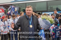 Хоккеисты Чайки прилетели в Нижний Новгород с Кубком Харламова