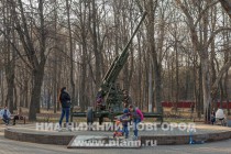 Памятник 15-я батарее 784-го зенитного полка, которая располагалась на этом месте в годы Великой Отечественной войны