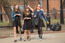 Ввод в эксплуатацию фонтана на площади Минина и Пожарского в Нижнем Новгороде