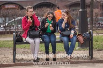 Ввод в эксплуатацию фонтана на площади Минина и Пожарского в Нижнем Новгороде