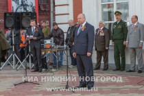 Торжественная церемония отправления Поезда Победы из Нижнего Новгорода