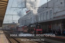 Торжественная церемония отправления Поезда Победы из Нижнего Новгорода