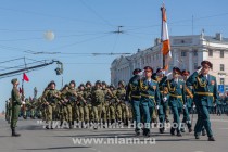 Генеральная репетиция Парада Победы прошла в Нижнем Новгороде на площади Минина и Пожарского