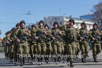 Генеральная репетиция Парада Победы прошла в Нижнем Новгороде на площади Минина и Пожарского
