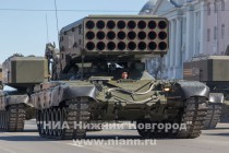 Генеральная репетиция Парада Победы прошла в Нижнем Новгороде на площади Минина и Пожарского