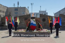 Торжественная церемония открытия памятника маршалу Победы, четырежды Герою Советского Союза Георгию Константиновичу Жукову