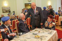 Парад в честь 70-годовщины Победы в Великой Отечественной войне на пл. Минина и Пожарского в Нижнем Новгороде