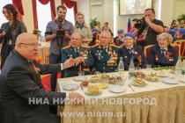 Парад в честь 70-годовщины Победы в Великой Отечественной войне на пл. Минина и Пожарского в Нижнем Новгороде