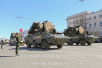 Парад в честь 70-годовщины Победы в Великой Отечественной войне на пл. Минина и Пожарского в Нижнем Новгороде