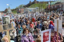 Акция Бессмертный полк прошла в Нижнем Новгороде