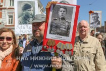 Акция Бессмертный полк прошла в Нижнем Новгороде
