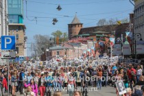 Акция Бессмертный полк прошла в Нижнем Новгороде