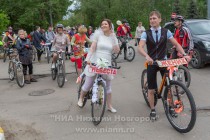 Первая велосвадьба прошла в Нижнем Новгороде