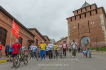 Десятый Открытый велопробег Дорога Минина стартовал в Нижнем Новгороде