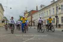 Десятый Открытый велопробег Дорога Минина стартовал в Нижнем Новгороде