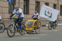 Десятый Открытый велопробег Дорога Минина стартовал в Нижнем Новгороде