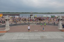 Первый благотворительный полумарафон Беги, герой! прошел в Нижнем Новгороде