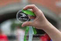 Первый благотворительный полумарафон Беги, герой! прошел в Нижнем Новгороде