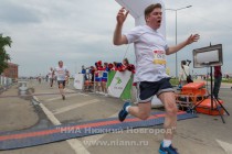 Первый благотворительный полумарафон Беги, герой! прошел в Нижнем Новгороде